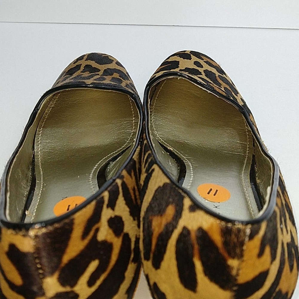 Anne Klein animal print wedges shoes - Picture 9 of 12